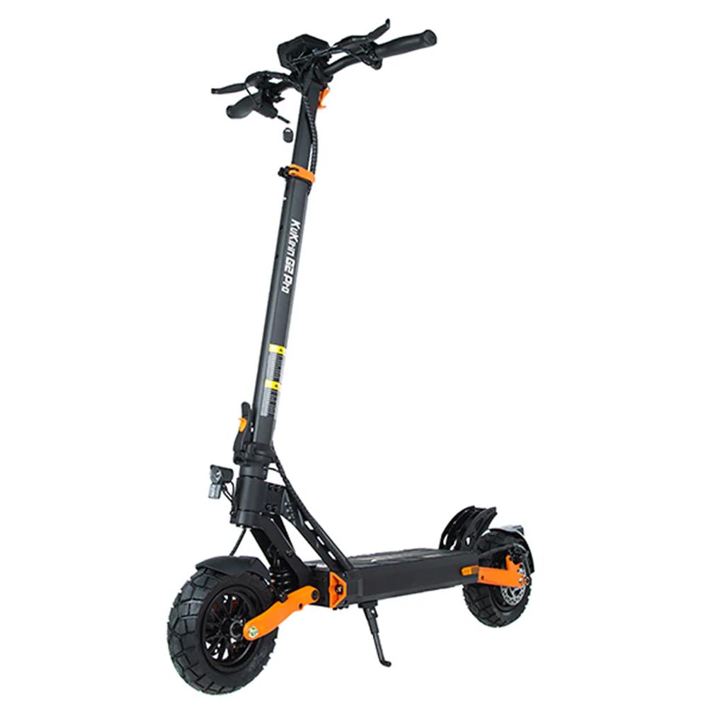 Elektrische Scooter Kukirin 10" 500W Motor Topsnelheid 25Km/h 48V 15.6AH Max Bereik 65Km Zwart G2 Pro VMP