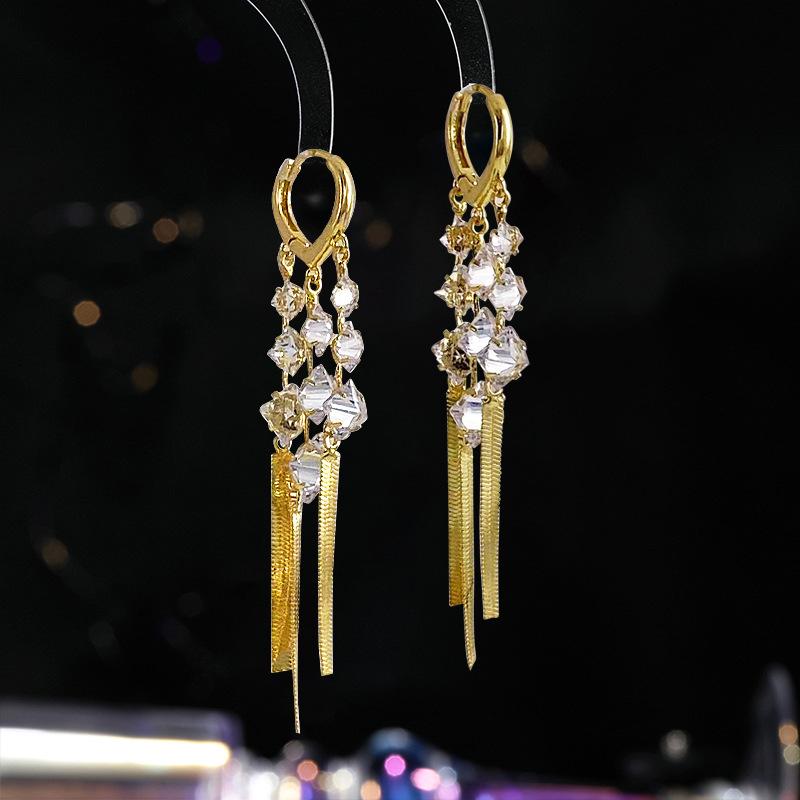 Wheat Ear Long Tassel Earrings 2025: Versatile & Elegant for Round Faces