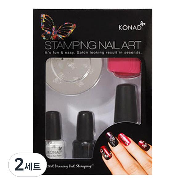 

Konad Stamping Nail Art T Set, 2 комплекта, набор популярной корейской косметики
