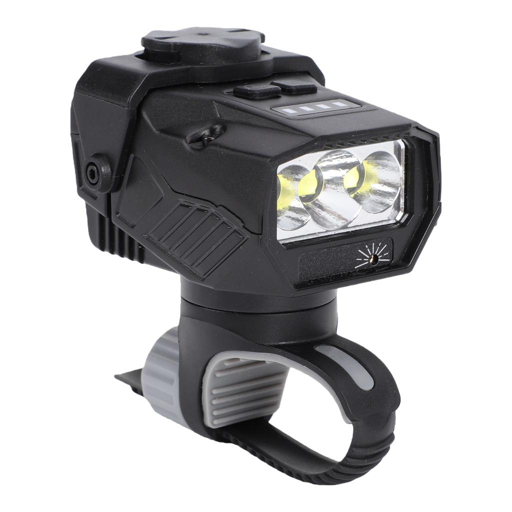 Bike Light Rechargeable Mountain Bike Headlight Wide Beam Rechargeable Water Proof Portable for Night Riding