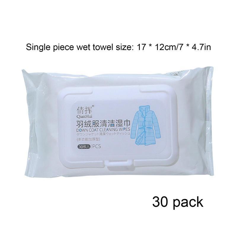 Down Coat Cleaning Care For Jackets Quickly Remove Stain Wet Wipes Clothes Cleaning Care Wash-free Cleaning Wipes Stain Removal
