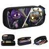 Uzi And SD-V Pencil Cases Creative Murder Drones Pen Box Bag Girl Boy Large Storage Office Zipper Pencil Box