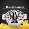 Mini Stainless Steel Manual Lemon Juicer, Orange Extruder, Fruit Press, Household Juicer, Suitable for a Variety of Citrus Fruit