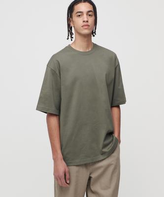 Heavyweight Relaxed Crew Neck T-Shirt [Dusty Khaki]
