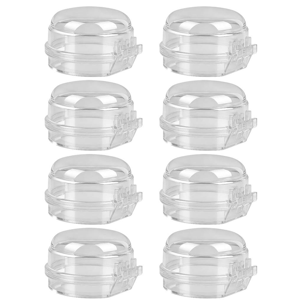Stove Knob Safety Covers,Universal Size Gas Stove Knob Covers, Heat Resistant Oven Knob Locks, Baby Proofing