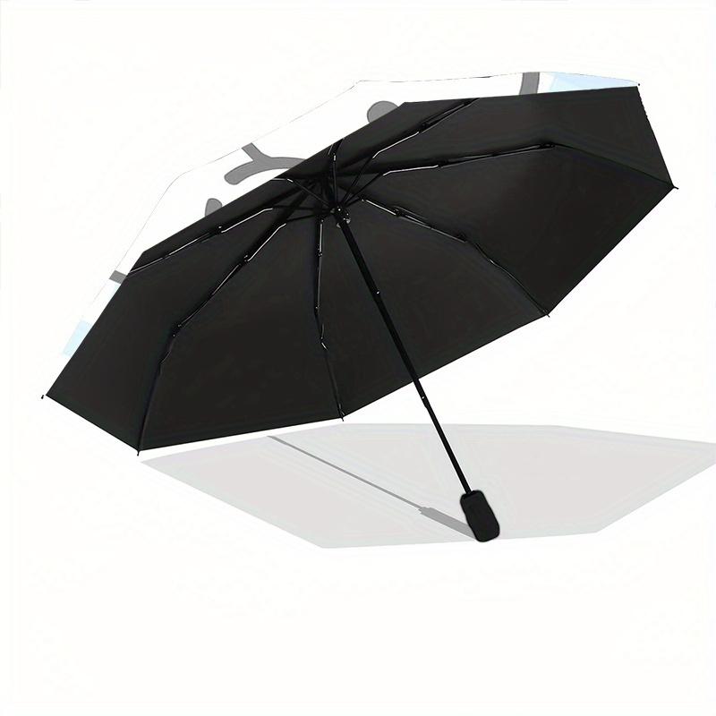 Blue Grid Pochacco Automatic Open/CloseCartoon Umbrella-CuteUmbrella with Cute Design, Portable 3-Fold Compact Umbrella for Men & Women, Valentine's D