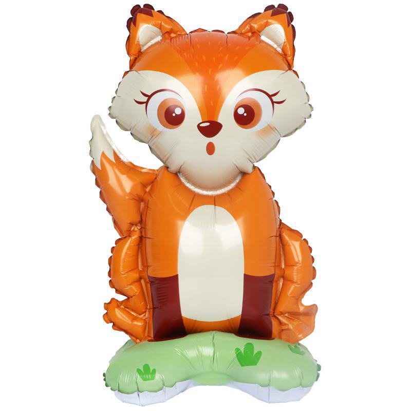 

Настольный декоративный маленький базовый слон лев коала корова панда животное вечеринка декоративный шар base little fox