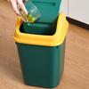 Lingyuan Qisheng Dual-Compartment Swing-Lid Waste Bin
