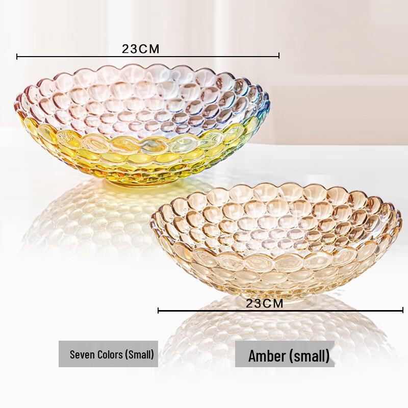

Nordic Crystal Glass Fruit Plate