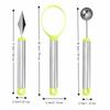 Green Silver Fruit Carving Tool Stainless Steel Fruit Carving Device  Fruit Cutting