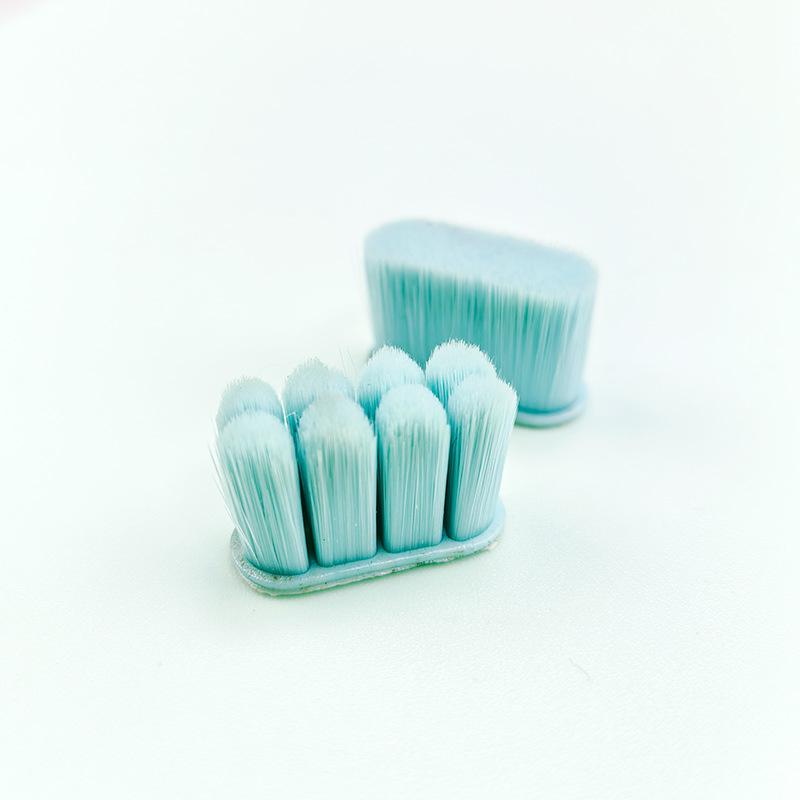 

Hot Stamping Makeup & Facial Cleansing Brush Heads with Fiber Bristles