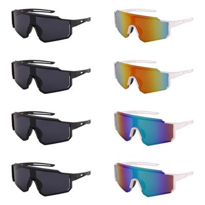 8 STÜCKE Herren Sonnenbrille Outdoor Radbrille Fahrradbrille Angeln Damen Sonnenbrille