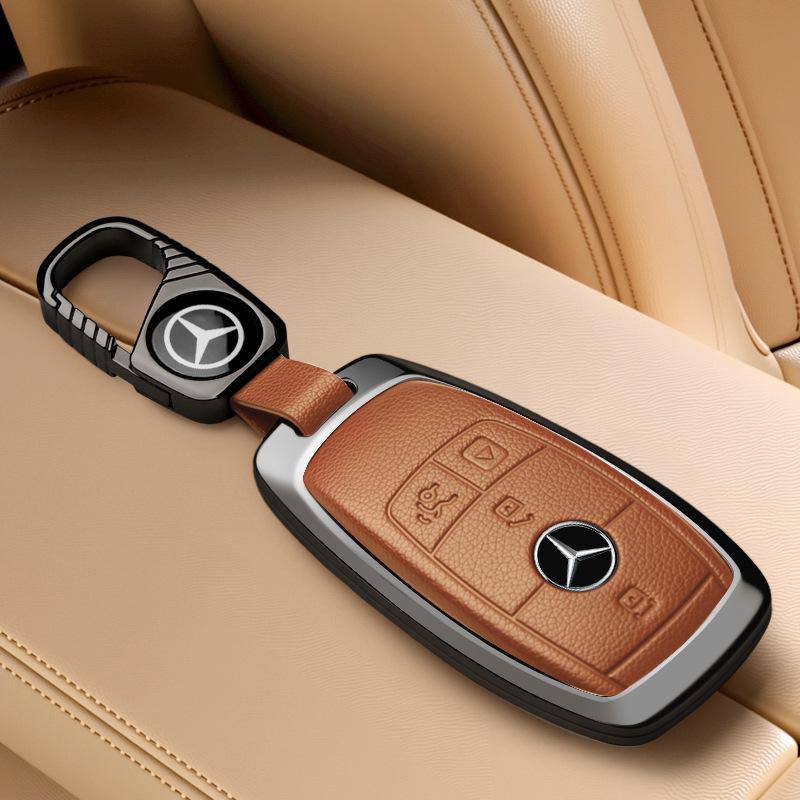 Applicable To 25 Mercedes-Benz Glc300l Key Set New C260l Men's C200l Shell Buckle S450 Bag E300L Car Eqe