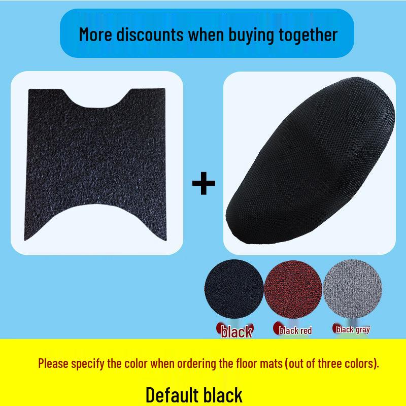 Zhi Jie Ling Meng M8 Motorcycle Wear-Resistant Waterproof Anti-Slip Foot Pedal Mats