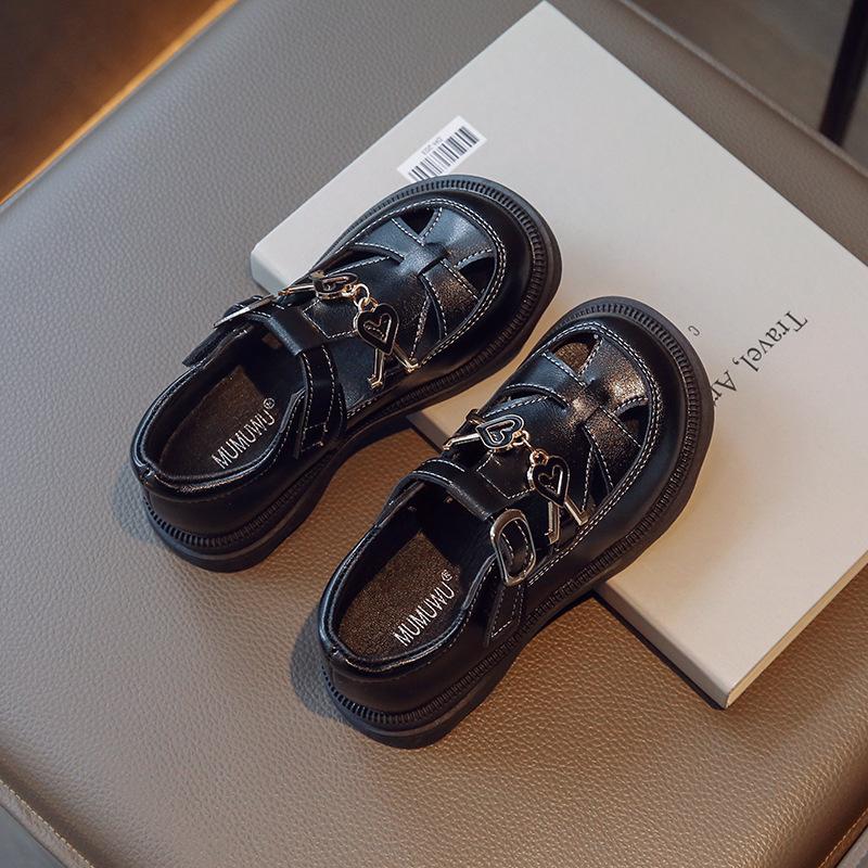 New Spring and Summer Trendy Brand Girls' Hollow Versatile Lightweight Breathable and Comfortable Soft-soled Sandals