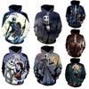 Nightmare Before Christmas Hoodie Pullover Sweatshirt Jack Sally Tops Unisex