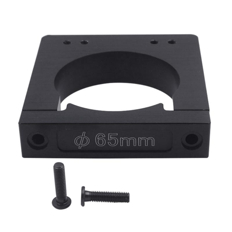 Spindle Motor Holder CNC Motor Bracket 52/65/80mm Aluminum Shaft Spindle Motor Mount Kit for CNC Router Engraver