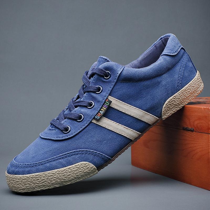 Fashion 2025 New Men Casual Shoes Mens Canvas Shoes for Men Shoes Men Fashion Flats Brand Fashion Men's Driving Shoes Men Shoes