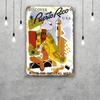 puerto rico Decor Poster Vintage Tin Sign Metal Sign Decorative Plaque for Pub Bar Man Cave Club Wall Decoration