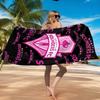 Sea-ttle Fc Logo Printed Microfiber Beach Towel, Soft And Absorbent, Quick-Dry, Ideal for Summer Travel, Beach Essential, Swimming Pool