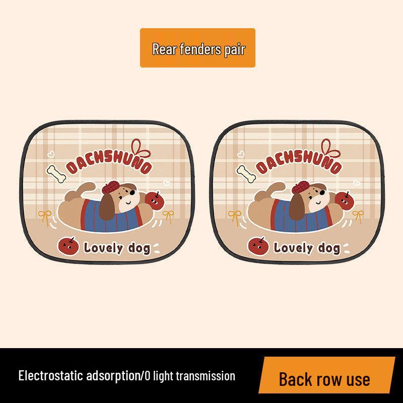 Car Window Sunshade: Heat Insulation & UV Protection Electrostatic Sticker