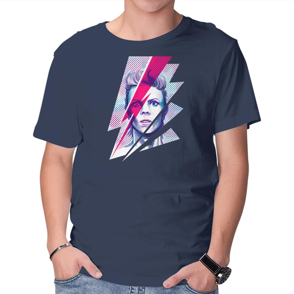 Unisex Crew Neck T-Shirt Rise and Fall Graphic Short Sleeve Casual Tee XS