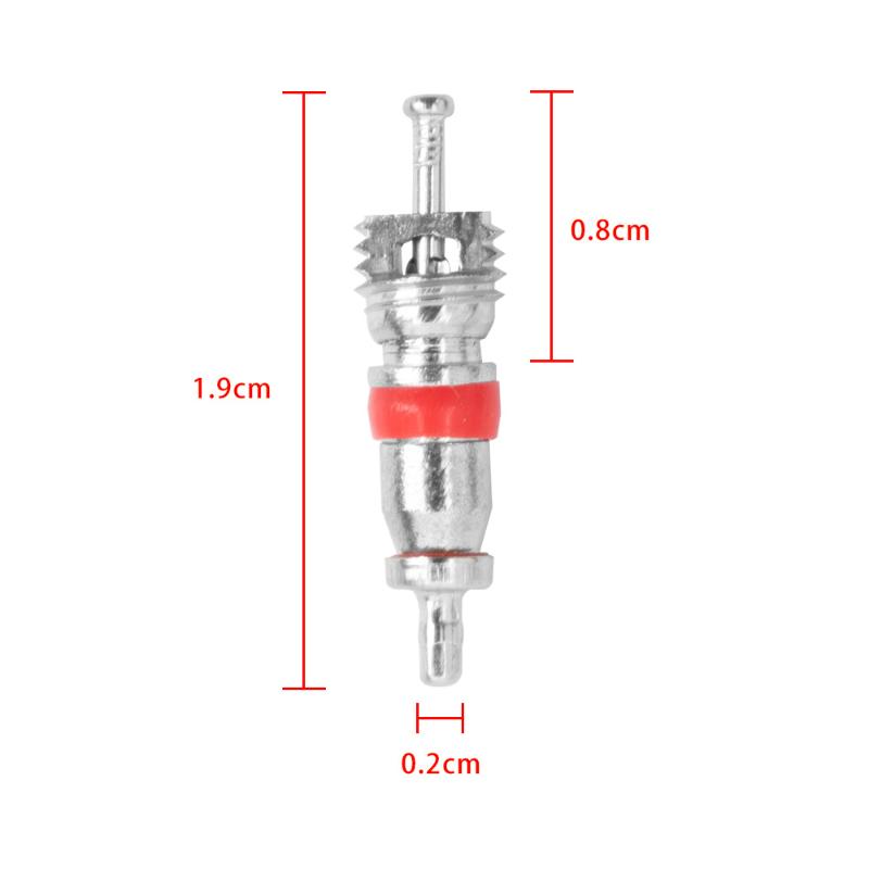 10Pcs Tire Valve Core Set Bicycle Alloy Valve Stem Core Remover Tire Repair Tools For Car Bike Motorcycle
