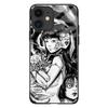 Lesklý skleněný kryt na telefon Junji Ito Tomie Kawakami Anime Manga pro iPhone SE 6s 7 8 Plus X Xr Xs 11 12 13 Mini Pro Max Samsung