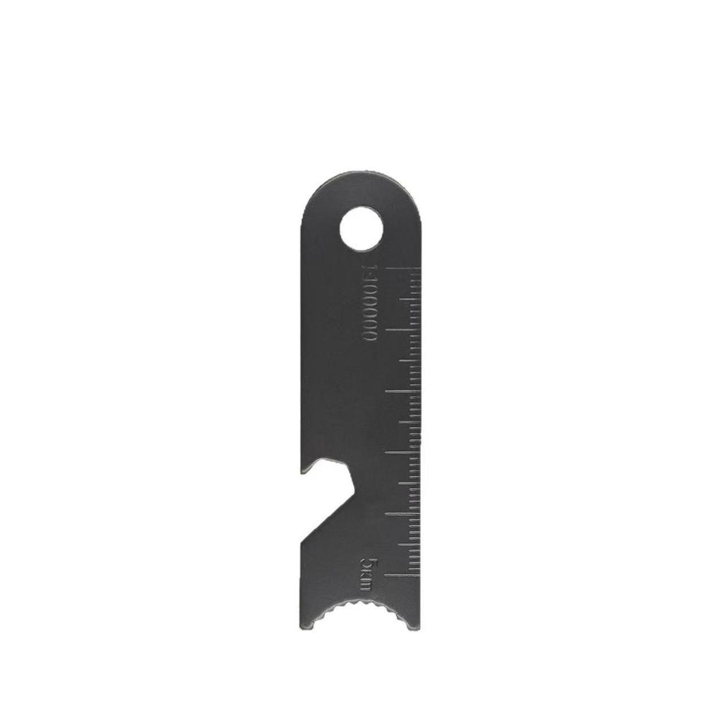 Multifunctional Outdoor Fire Starter: Flint Scraper, Blade, Ruler, Bottle Opener