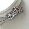 Retro Motorcycle Motorcycle Necklace Trendy Male Punk Ins Student Harley Motorcycle Versatile Pendant New Style