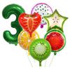 Fruit-themed Balloon Set for Children's Fruit Birthday Party Decoration