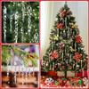 Christmas Clear Icicle Hanging Pendants for Xmas Tree Transparent Simulation Icicles New Year Party Home Decor Holiday Ornaments