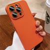Luxury Leather Texture Silicone Case for Apple iPhone 16 15 14 Plus 13 12 Pro Max Glass Camera Lens Protection Shockproof Cover
