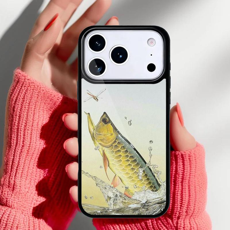 Forellenfischerei weiche Handyhülle für iPhone 17 Air 16e 15 14 13 Pro Max Rückabdeckung für 12 11 Pro Hülle