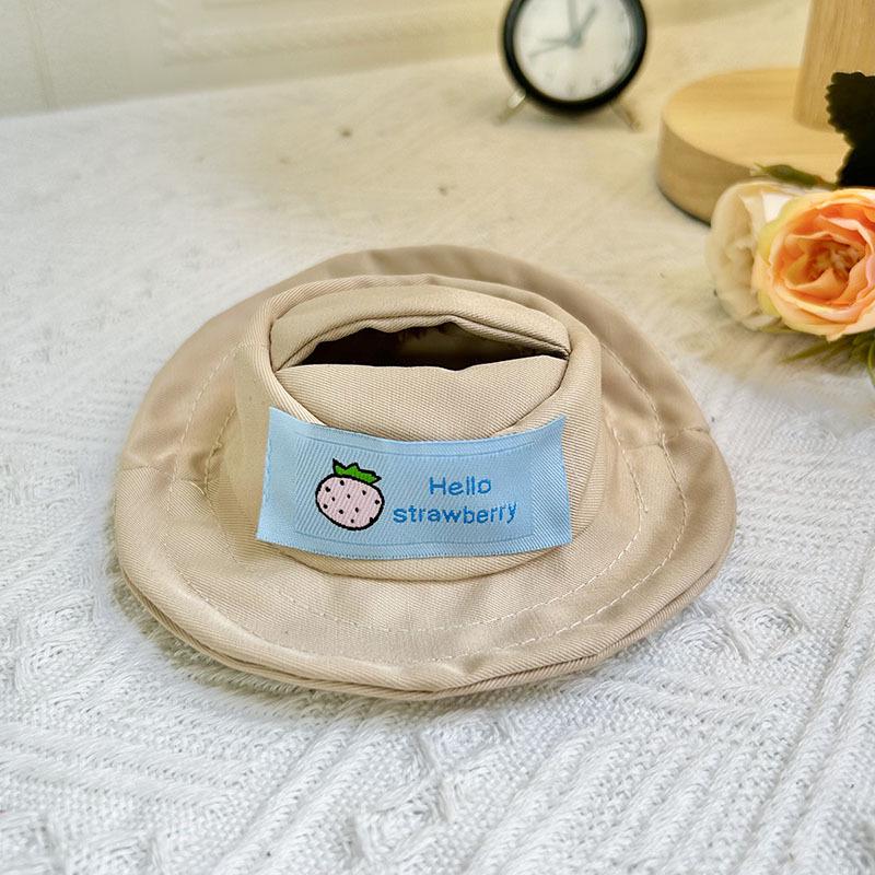 17cm Labubu Doll Clothes: Ice Cream Overalls - Cute Pendant Blind Box