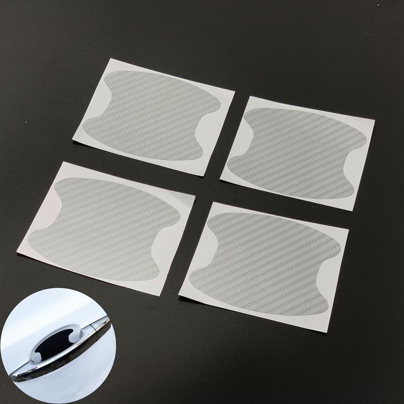 4pcs Car Stickers Car Door Handle Scratches Protec For Mazda 2 3 5 6 CX-5 CX7 CX-8 CX9 CX-3 CX-4 CX-30 MX-5 Atenza Axela BT-50