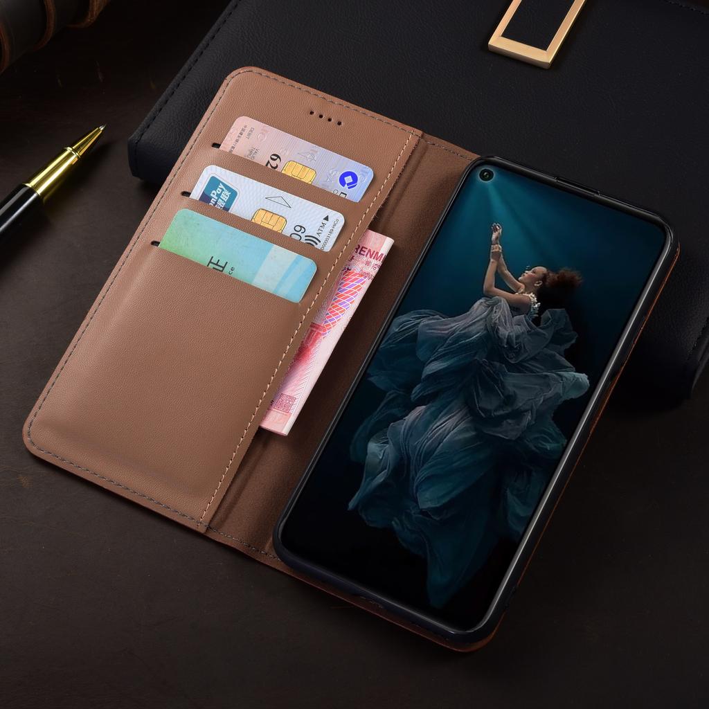 Napa Innengitter Echtes Leder Klapphülle Für Sony Xperia 1 5 10 II III IV V VI VII Plus Brieftasche Handyhülle Hüllen Kratzfest