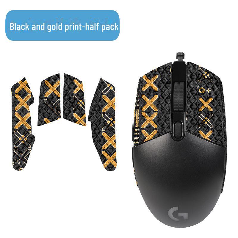 Kompatible Anti-Rutsch- und Schweißabsorptionsaufkleber für Logitech G304- und G102-Mäuse