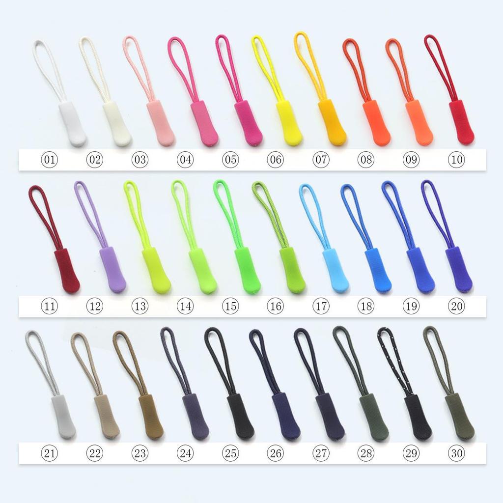 Colored TPU Caterpillar Zipper Pull Tab for Apparel and Bags Accessories