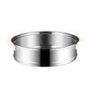 ZISIZ 1-Tier Stainless Steel Steamer Pot
