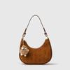Aliwood Fashion Women Bag Armpit Shoulder Bag Nubuck Leather Brand Luxury Hobos Handbags Elegant Ladies Crossbody Bags with Doll