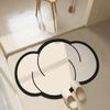 Non-slip Bathroom Mat Northern Europe Water Absorbent Quick Dry Bathtub Shower Ins Home Textile Welcome Doormat Washable Fashion