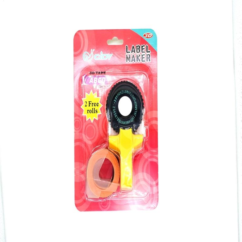 C101 Mini DIY Manuală Bandă pentru mașină de scris cu majuscule Disk pentru etichetare în relief