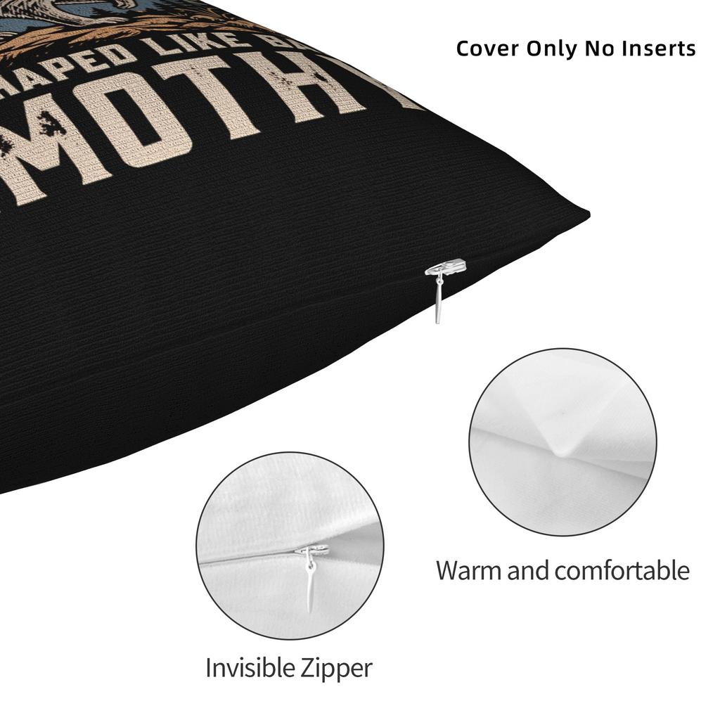 Jimothy the Ballard Seattle Raccoon Pillow Case Retro Trendy Pillow Cover Custom Pillowcases For Sofa Couch Bed Living Room
