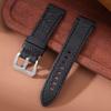 Vintage Oil Wax Leather Watch Band 20mm 22mm 24mm for Smartwatch Wristband Handmade Stitching Cowhide Strap for Panerai Belt