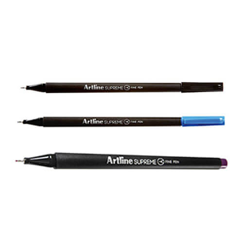 Artline Supreme Fineliner Stift 0,4 mm (Schachtel mit 12)