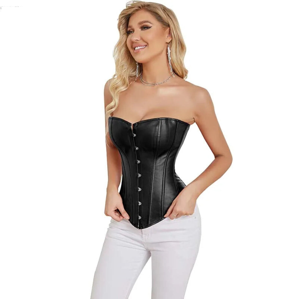 Steampunk Plus Size Slimming Body Shapewear Corset Black Xxl Corsets & Bustiers