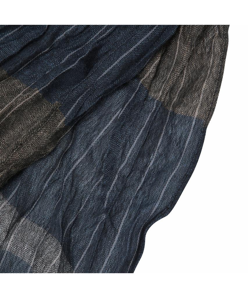 BRENTWOOD Transitional Navy Wrinkle Scarf Beajx26441Nyx