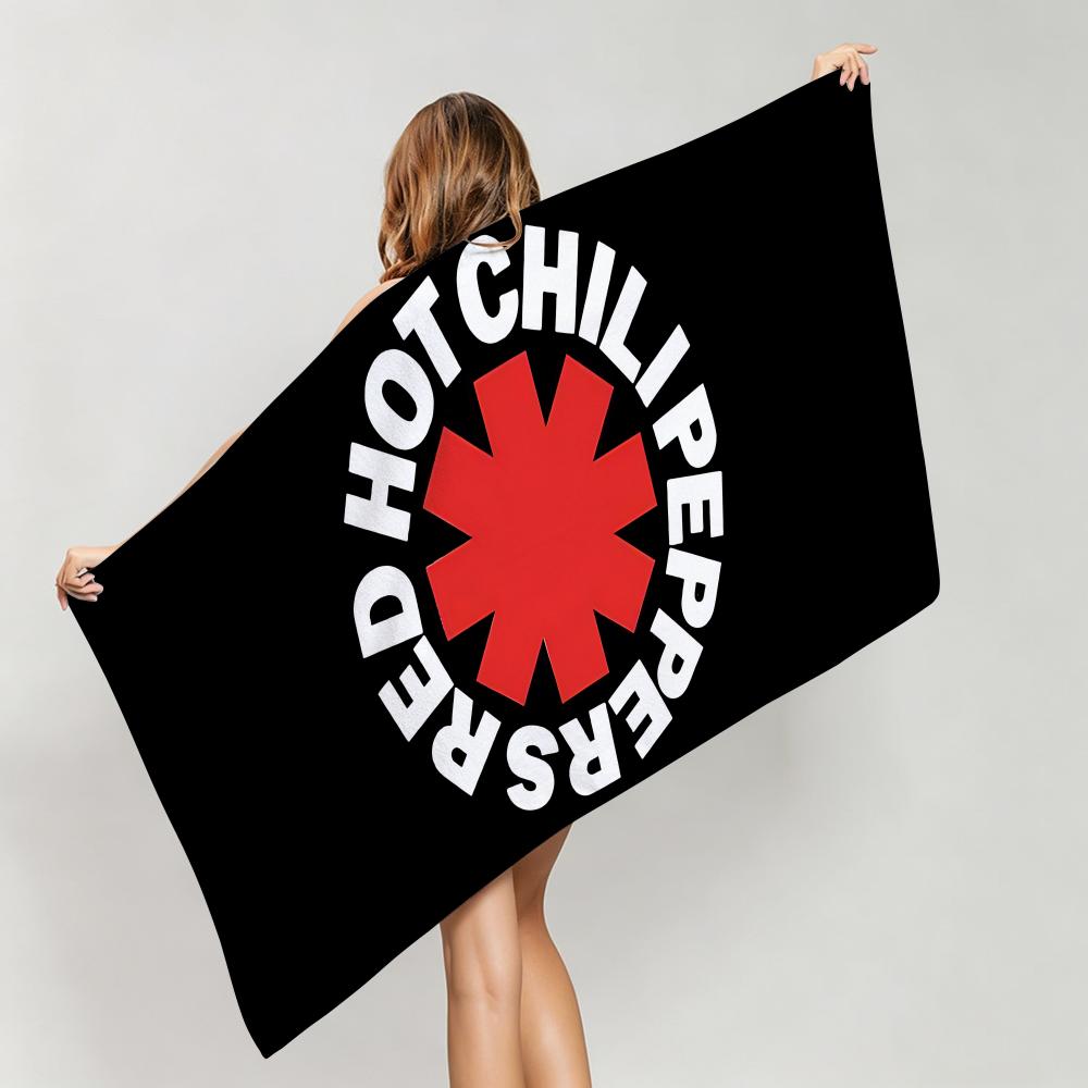 Dynamic R-Red Hot Chili PeppersS Towel Five-Star Hotel Quality Eco-Friendly Ultra Soft Thick Towels & Beach Towels