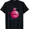 Pomegranate Slice Fruit Halloween Costume Cute Vegan T-shirt